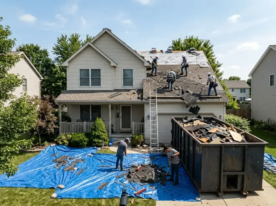 roof-replacement-debris-remova-004 — frequently asked questions, Cheapest Dumpster Rentals in South Brooksville, FL